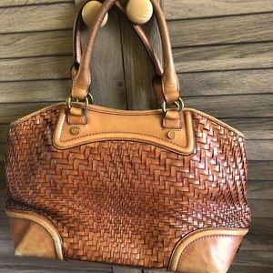 Cole Haan Woven Leather Bag
